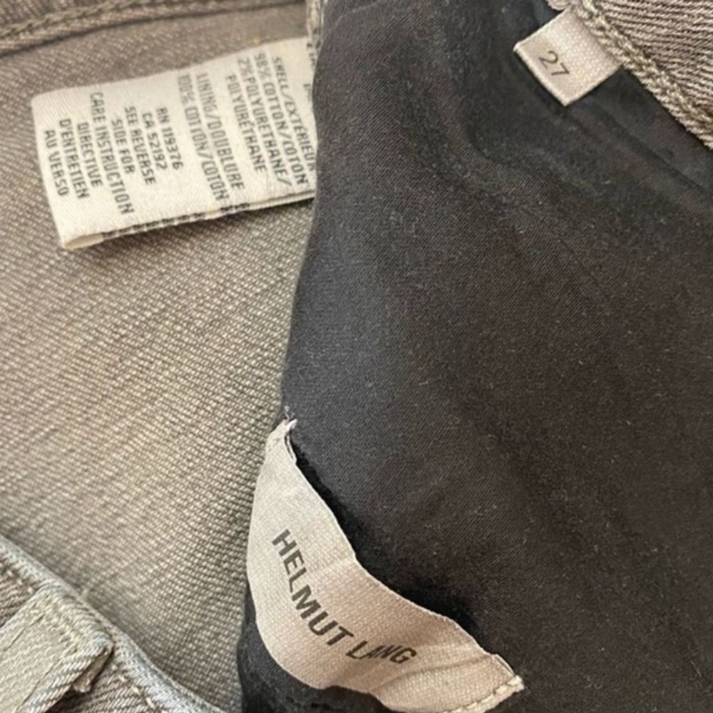 Helmut Lang Women's Skinny Jeans Gray Size 27 - Picture 7 of 7